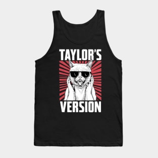 death metal taylors cat version Tank Top